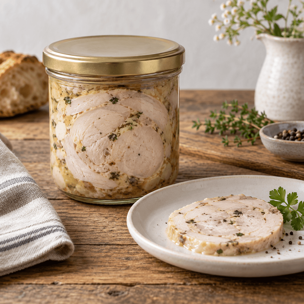 Galantine de poulet