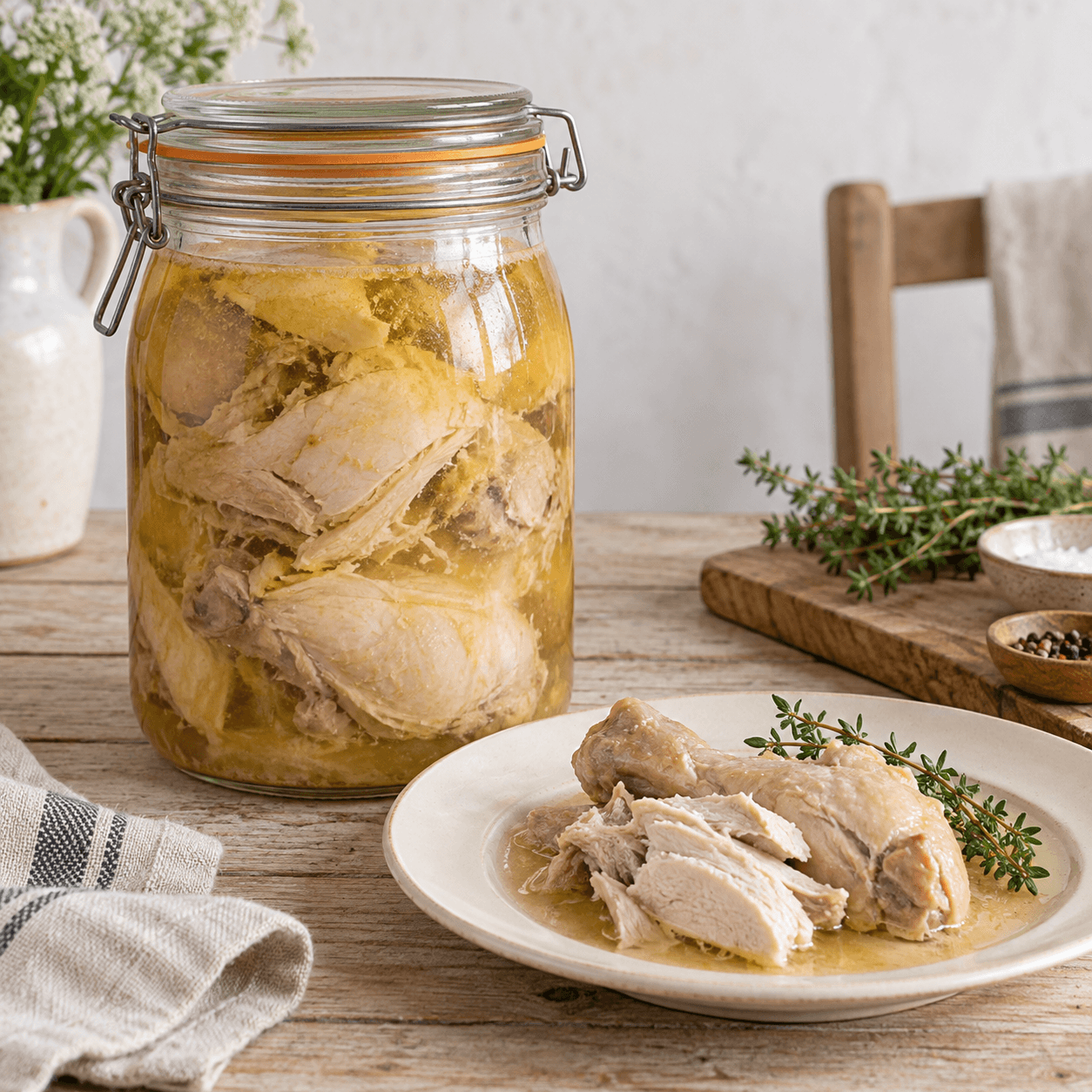 Poulet au naturel