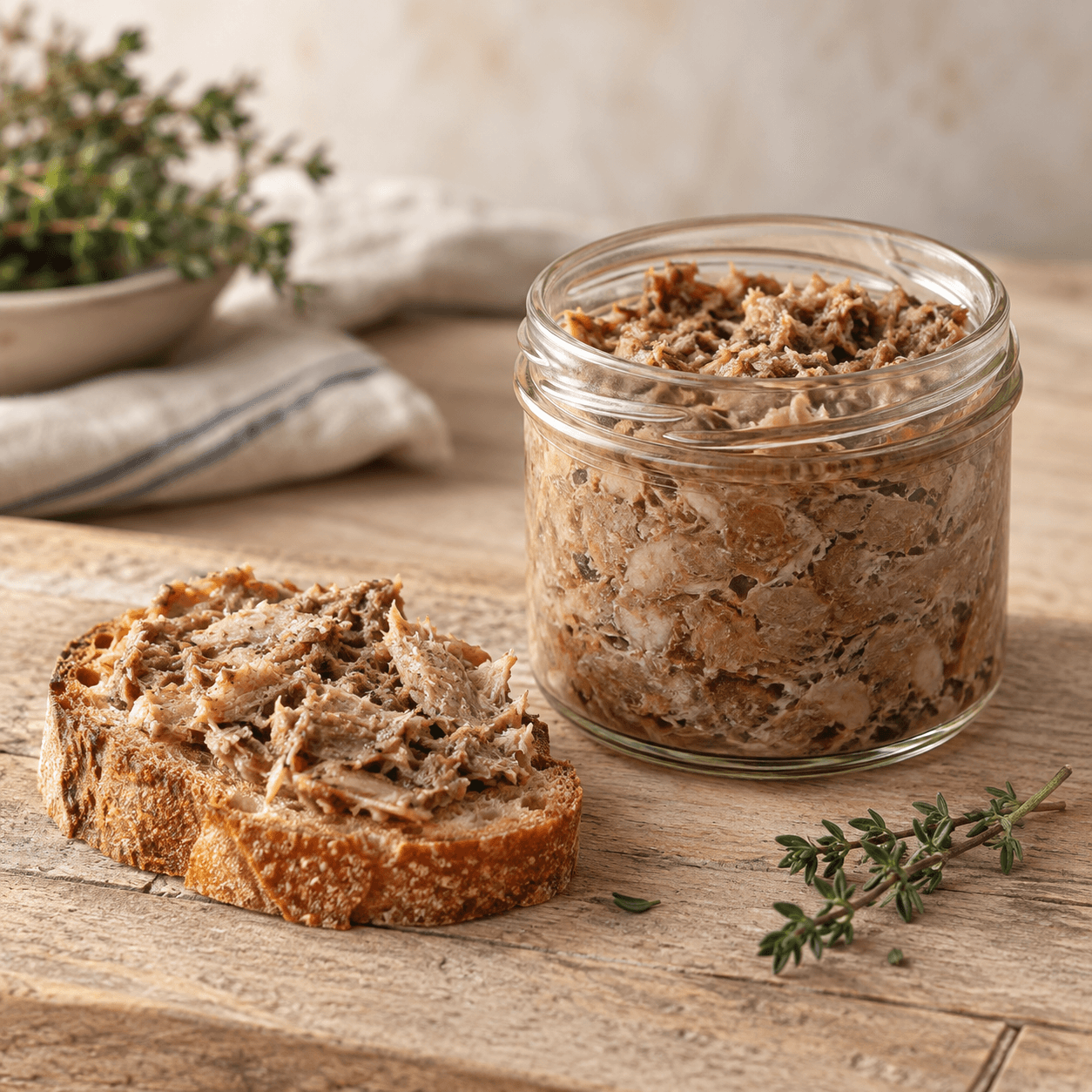 Rillettes de pintade