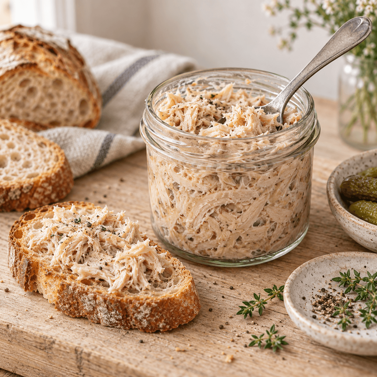 Rillettes de poulet